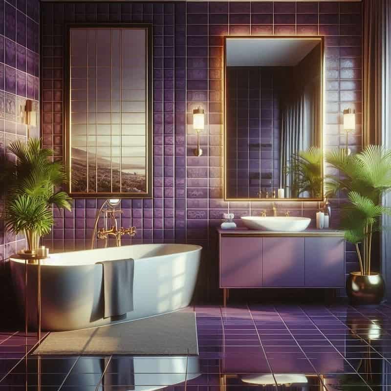 کاشی حمام شیک با رنگ بندی متنوع برای هر سلیقه